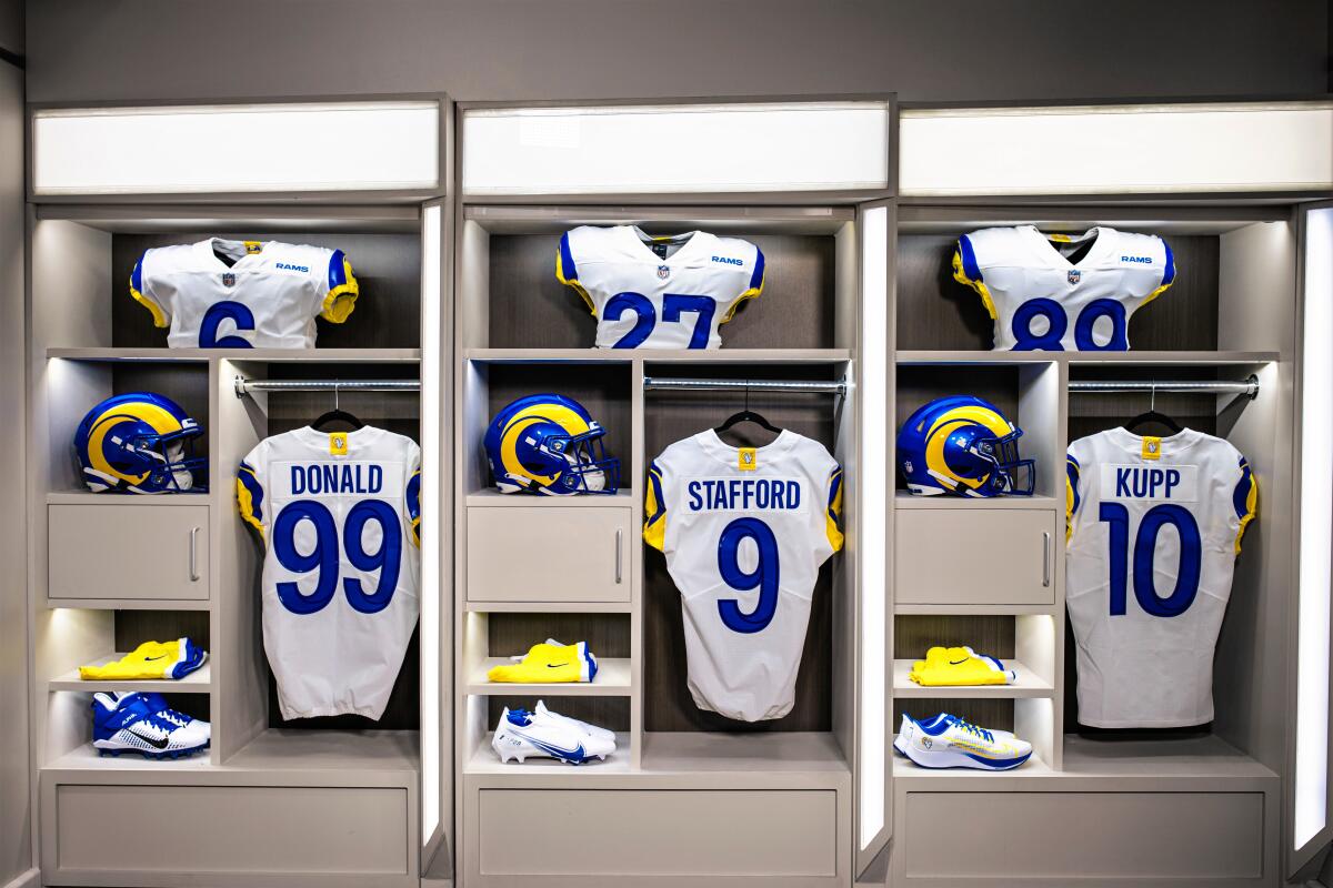 La rams football sales jerseys
